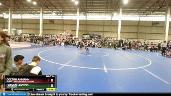 70 lbs Cons. Round 2 - Colton Ammann, Nampa Christian Middle School vs Payden Ledvina, Taylorview