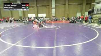 110 lbs Cons. Round 3 - Ellysia Wasson, McDonald County vs Karen Heiple, Francis Howell Central