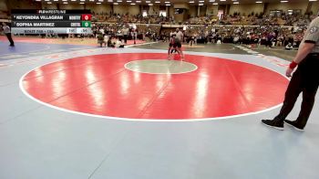 155 lbs Cons. Round 2 - Sophia Martinez, Fort Worth Chisholm Trail vs Keyondra Villagran, Lubbock Monterey