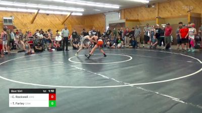 110 lbs Quarterfinal - Coltyn Rockwell, Jersey Shore vs Tristan Farley, Conklin