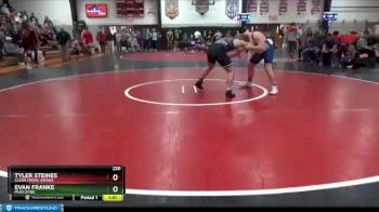 220 lbs Round 3 - Evan Franke, Muscatine vs Tyler Steines, Clear Creek-Amana