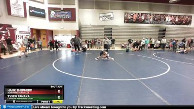 43 lbs Cons. Round 3 - Hank Shepherd, Dons Wrestling Club vs Tysen Tanaka, Charger Wrestling Club