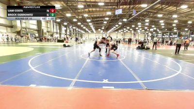 170 lbs Round Of 16 - Liam Costa, PA vs Brock Oizerowitz, NJ