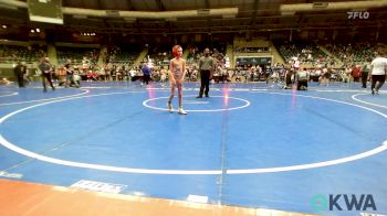 61 lbs Semifinal - Westin Wadsworth, Morris Wrestling Association vs Braxton Bishop, Pryor Tigers