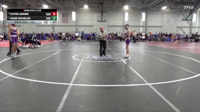 133 lbs Cons. Round 3 - Clyde Adams, University Of The Ozarks vs Javin Douglas, University Of The Ozarks