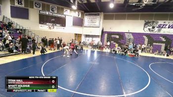 126 lbs Semifinal - Wyatt Holshue, Team Prestige vs Titan Hall, Aviator Wrestling Academy