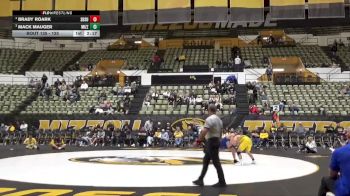 125 lbs 1st Place Match - Brady Roark, South Dakota State vs Mack Mauger, Missouri