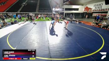 120 lbs Semifinal - Jake Marzi, California vs Cael Staggs, Nevada