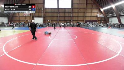 132A lbs Rr Rnd 3 - Riley Bernash, Journeymen vs Wyatt Rock, Journeymen/duanesburg