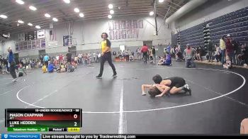 58 lbs Round 2 - Luke Hedden, JET vs Mason Chapman, JET