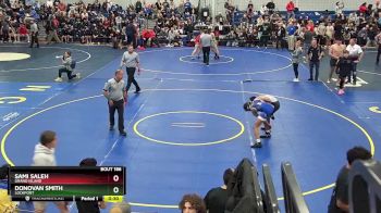 131 lbs Cons. Round 2 - Sami Saleh, Grand Island vs Donovan Smith, Lockport