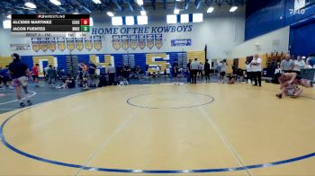 150 lbs Cons. Round 6 - Alcides Martinez, Christopher Columbus High School vs Jacob Fuentes, Braden River High School