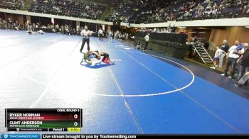 70 lbs Cons. Round 4 - Ryker Norman, Ubasa Wrestling Academy vs Clint Anderson, Moyer Elite Wrestling