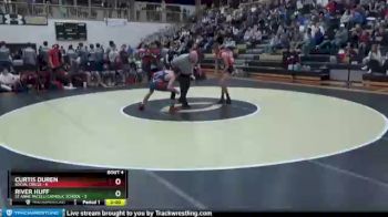 113 lbs Quarterfinals (8 Team) - River Huff, St Anne Pacelli Catholic School vs Curtis Duren, Social Circle