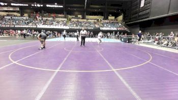 190 lbs Cons. Round 1 - Turner Gilman, Wichita-Bishop Carroll HS vs Micah Mayer, Goddard HS