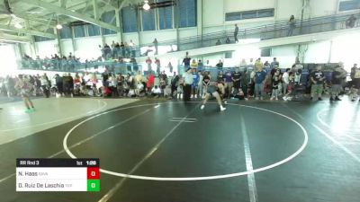 172 lbs Rr Rnd 3 - Nixon Haas, Savage House WC vs Dario Ruiz De Laschiazza, Topote Bros