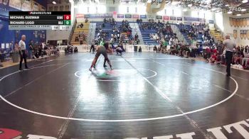 175 lbs Quarterfinals (8 Team) - Richard Lugo, Mater Lakes Academy vs Michael Guzman, Key West