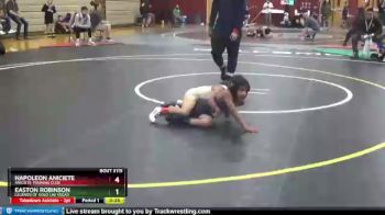 56 lbs 2nd Place Match - Easton Robinson, Legends Of Gold Las Vegas vs Napoleon Aniciete, Aniciete Training Club