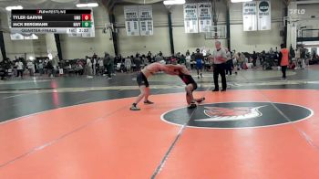 125 lbs Quarterfinal - Tyler Garvin, Maryland vs Jack Bergmann, Navy