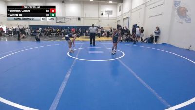 110 lbs Cons. Round 2 - Dominic Cabot, Aptos vs Aiden Ro, Leland