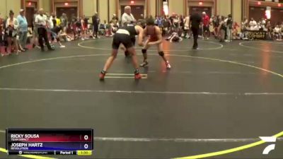 130 lbs Quarterfinal - Ricky Sousa, Team Impact vs Joseph Hartz, Revolution