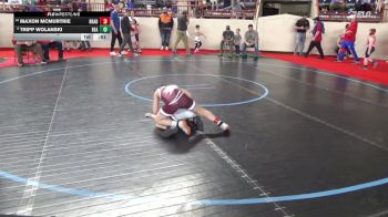 90_B lbs Round Of 16 - Maxon McMurtrie, Bradford vs Tripp Wolanski, Bea