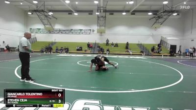 174 lbs 1st Place Match - Giancarlo Tolentino, Palomar vs Steven Ceja, Rio Hondo