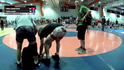 132 lbs Champ. Round 2 - Jake Lauby, NOVA WC vs Erik Lindstrom, Virginia Team Predator