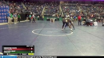 3A 215 lbs Cons. Round 2 - Raymon Gray, Statesville vs Dewayne Davis, North Gaston