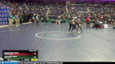 3A 215 lbs Cons. Round 2 - Raymon Gray, Statesville vs Dewayne Davis, North Gaston