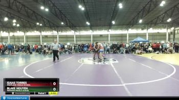 190 lbs Semifinal - Isaias Torres, Fruitland Middle School vs Blake Nguyen, Meridian Middle School