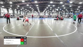 126 lbs Rr Rnd 1 - Lacy Lemburg, Team Nebraska Gold vs Sophia Hodges, Buccaneers WC