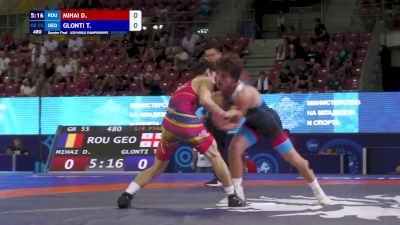 55 kg 1/4 Final - Denis Mihai, Romania vs Tamazi Glonti, Georgia
