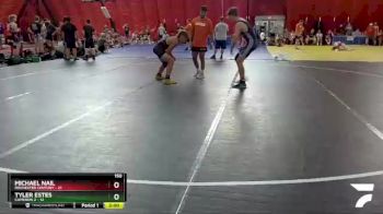 150 lbs Round 2 (4 Team) - Michael Nail, Rochester Century vs Tyler Estes, Cameron 2