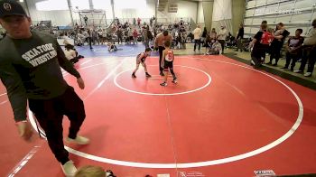 58 lbs Consi Of 8 #2 - Dalton Dry, Hurricane Wrestling Academy vs Jack Cisneros, Skiatook Youth Wrestling 2022-23