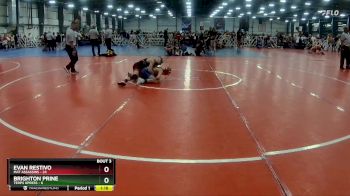 92 lbs Rd# 2 10:30am Friday - Evan Restivo, Mat Assassins vs Brighton Prine, Terps Xpress