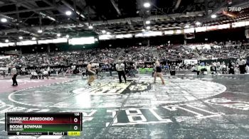 138 lbs Champ. Round 1 - Marquez Arredondo, Caldwell vs Boone Bowman, Blackfoot