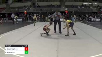 62 lbs Rr Rnd 1 - Jantz Greenhalgh, Carbon WC vs Charles Aldana, Madison