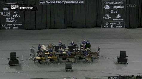North Forney HS "Forney TX" at 2025 WGI Percussion/Winds World Championships