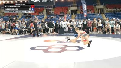 113 lbs Champ. Rd Of 128 - Isaac Showalter, Illinois vs Hunter Konkol, Wisconsin