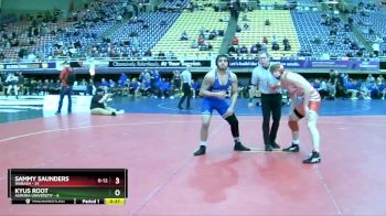 197 lbs Finals (2 Team) - Angel Jaimes, Aurora Universtiy vs Neil Johnson, Wabash