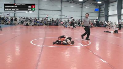 60 lbs Round 3 - 12:30pm Saturday - Charlie Kozol, Nebraska Elite vs Joshua Sawyer, Dynasty Death Row