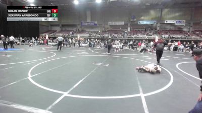 52 lbs Rr Rnd 2 - Nolan Hezlep, Eaglecrest WC vs Xzayvian Arredondo, Top Notch WC