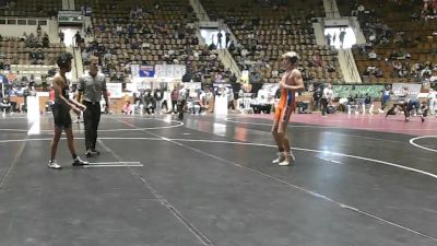 5A 132 lbs 3rd Place Match - Nathan Haynie, Montevallo vs Alex Washington, Brewbaker Tech