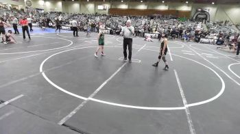 78 lbs Quarterfinal - Austin Latinis, Gold Rush Wrestling vs Kirin Weiner, Bruin Elite