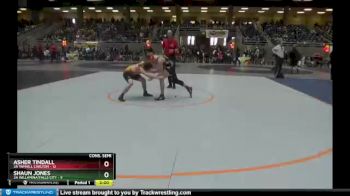 132 lbs Semis & 1st Wrestleback (8 Team) - Shaun Jones, 3A Willamina/Falls City vs Asher Tindall, 3A Yamhill Carlton