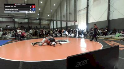 Junior Boys FS - 190 lbs Cons. Round 2 - Caleb Dalke, OR vs Brandon Cook, OR