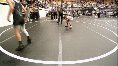 64-67 lbs Rr Rnd 1 - Rivers Tahdooahnippah, Elgin Wrestling vs Darren Cuevas, Shelton Wrestling Academy