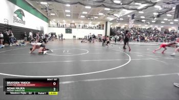 90 lbs Quarterfinal - Brayden Yakich, Black Fox Wrestling Academy vs Noah Majka, Prodigy Wrestling