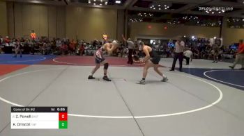 Match - Zachary Powell, East Valley WC vs Kile Driscoll, Faith Lutheran High School